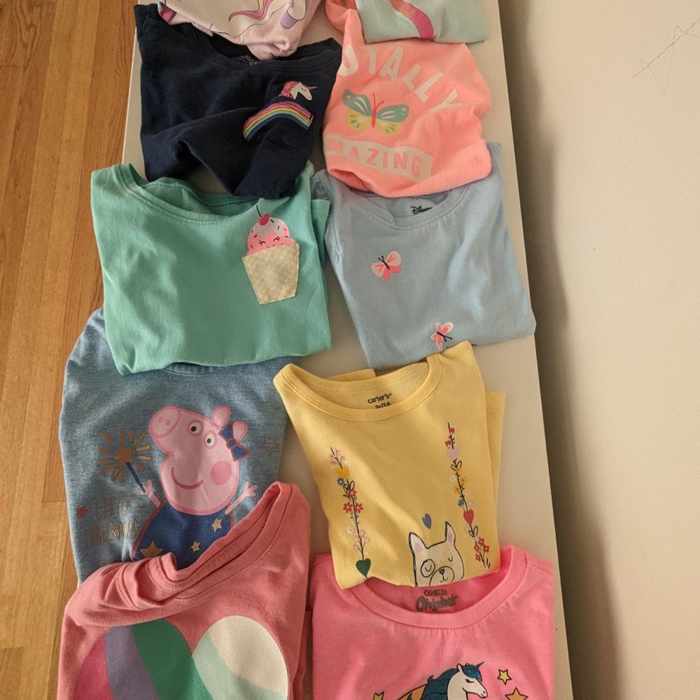 Girls Size 3T Print T-shirt bundle